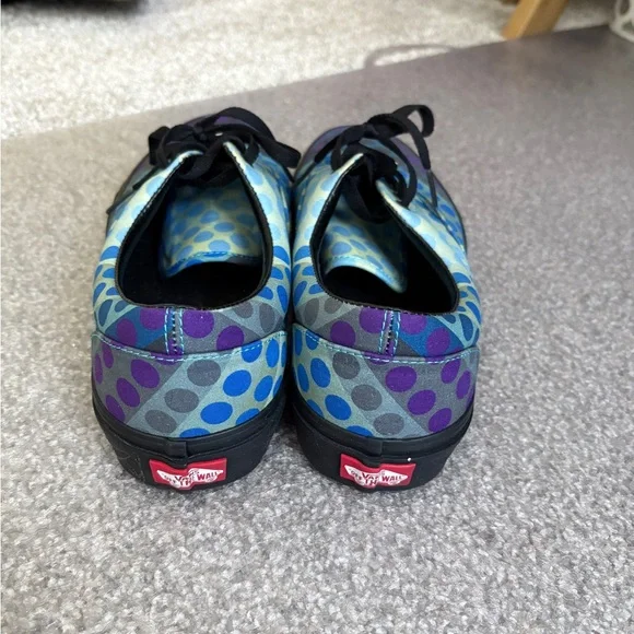 Vans David Bowie Space Oddity lace up ombré polka dot shoes - Picture 6 of 11